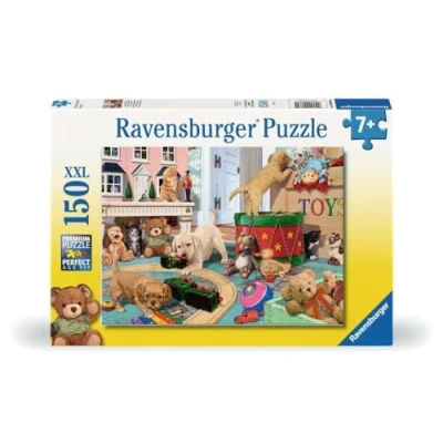 Image de Ravensburger 150 Enfants 12000865 Chiots ludiques Puzzle XXL de pièces pour à partir 7 Ans,