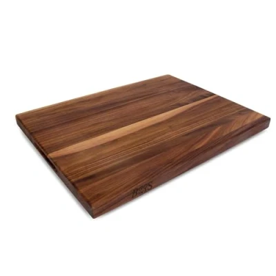 Image de Boos Block Planche a Decouper Noyer Billot De Boucher Professionnelle en Bois Apero Massif 61 x 46 4 cm