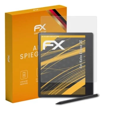 Image de atFoliX Protecteur d&#039;écran compatible avec Kobo Elipsa 2E Film Protection d&#039;écran, antiréfléchissant et absorbant les chocs FX (2X)