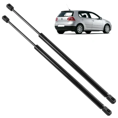 Image de 2 verins de coffre compatibles pour Golf 5 (1K1) (2003 2009) vérin hayon. 1K6827550A, 1K6827550B, 1K6827550C, 1K6827550D, 1K6827550E