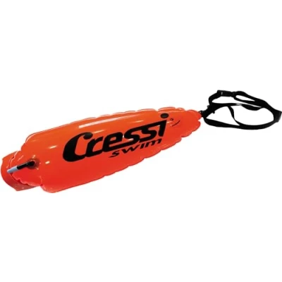Image de CRESSI Boa Floating Small Inflatable Buoy for Swimmer/Snorkeler/Sub Signaling Unisex Adult, Orange, S
