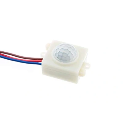 Image de HUBER Motion 17 Mini détecteur de Mouvement PIR 120 / 360 pour Montage à l&#039;intérieur IP20 I encastré 230V Petit, adapté aux LED,