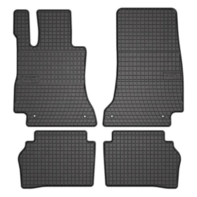 Image de FROGUM 401761 Ensemble de tapis sol Caoutchouc avant et arrière 4 noir Sur mesure