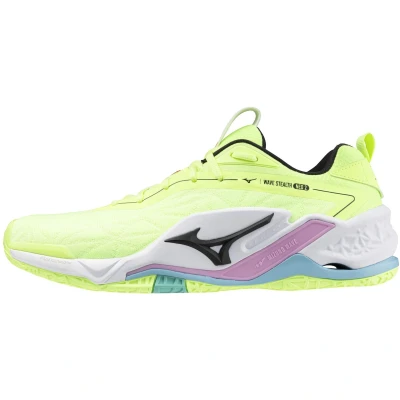 Image de Mizuno WAVE STEALTH neo 2 Chaussures De Handball lime/black/splish splash Unisex Taille 42
