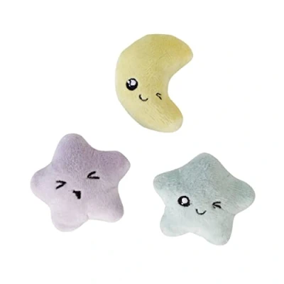Image de Petstages Jouets pour Chat Toss N&#039; Twinkle avec de l&#039;herbe à Lot 3