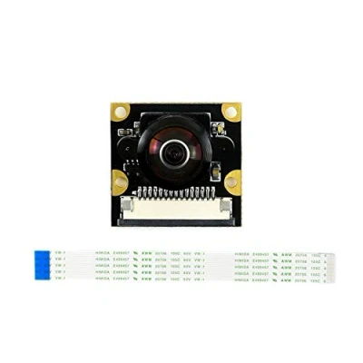 Image de Waveshare IMX219 200 Camera for Jetson Nano Developer Kit Compatible with Raspberry Pi 5 /Pi4/CM4, 8 Megapixels FOV Suits AI Projects Face and License Plate Recognition Road Mark Detection