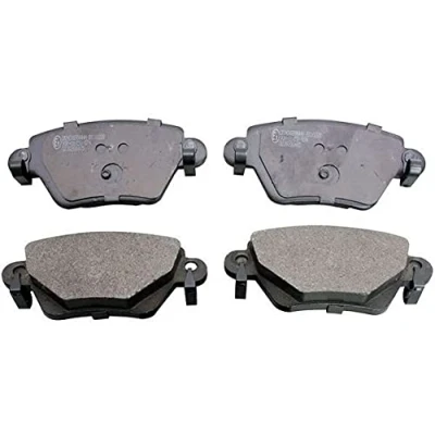 Image de DENCKERMANN B110228 Jeu de plaquettes frein Essieu arrière non préparé pour indicateur d&#039;usure, contact signal d&#039;usure exclu RENAULT: Kangoo I