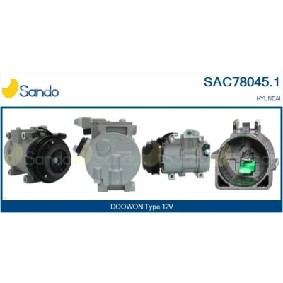 Image de SANDO 6035187.0 Démarreur 12V 1,80kW 10 CPS0066 M8 B+ 82mm OPEL: Zafira B, Astra H 3/5 portes, GTC, SAAB: 9 3 Berline, 5 Break, Break