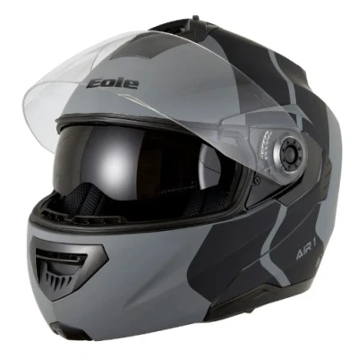 Image de EOLE AIR1GB004 Casques modulables noir/gris XL, 61 62 cm ECE 22.06
