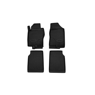 Image de Element Tapis de Sol 3D en Caoutchouc antidérapant pour Nissan Navara 10 15