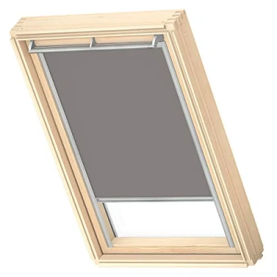 Image de VELUX Original Store Occultant, Cadre Argenté, M04, M34, Gris