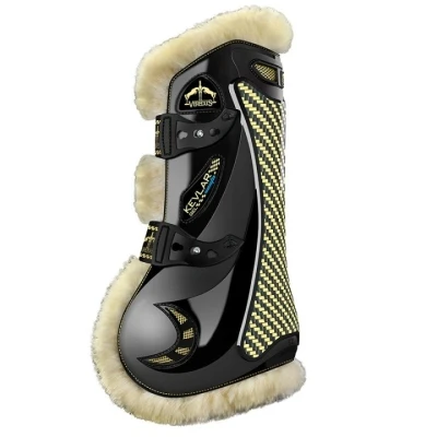 Image de Veredus Protèges Tendons Kevlar Gel Save the Sheep Front Noir M