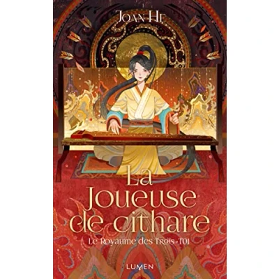 Image de Le Royaume des Trois Tome 1 La joueuse de cithare Livre d’occasion Correct