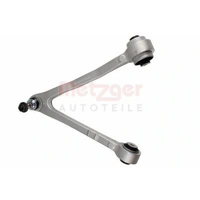 Image de METZGER 58168701 Bras de suspension avec support en caoutchouc, rotule Essieu avant gauche, inférieur barre oscillant transversal