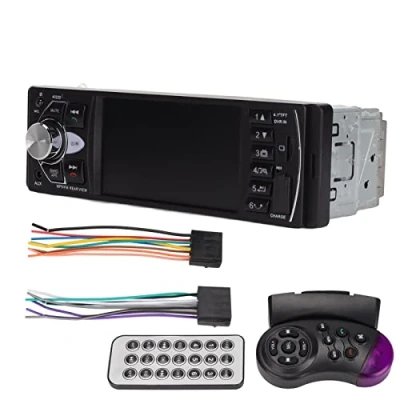 Image de ciciglow Autoradio Bluetooth, 4022D 4,1 Pouces HD LCD écran Tactile Voiture MP5 Lecteur Radio Stéréo de Appel Mains Libres Prise en Inversion Image/USB/AUX/Carte