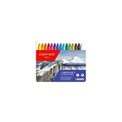 Image de Caran d&#039;Ache Neocolor II Boîte de 15 crayons couleur Multicolore