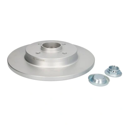 Image de DELPHI BG9053RSC Disque de frein 268 12 4 plein revêtu non traité avec roulement roue, bague ABS CITROËN: C4 Picasso 1, II 5 portes