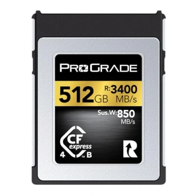 Image de Carte mémoire ProGrade Digital 512GB CFexpress 4.0 Type B (Or)