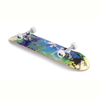 Image de Enuff Splat Skateboard Unisexe Adulte Taille Unique Vert/Bleu