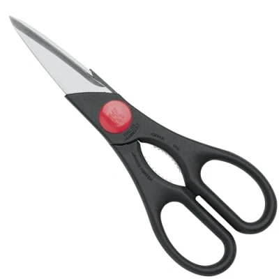Image de ZWILLING Ciseaux à Usages Multiples, Longueur: 20 cm, Lames: 7,5 Acier Inoxydable, Manche Noir, série Twin