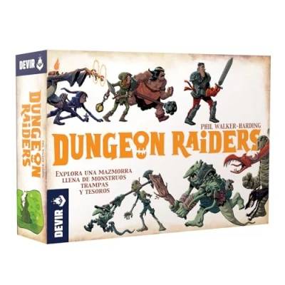 Image de Devir Dungeon Raiders, Jeu de Table Cartes, avec des Amis, pour Les fêtes, 8 Ans (BGHRAI)