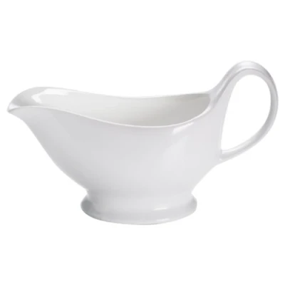 Image de Maxwell &amp; Williams Gravy Boat White Basics Round 23 cm / 400 ml