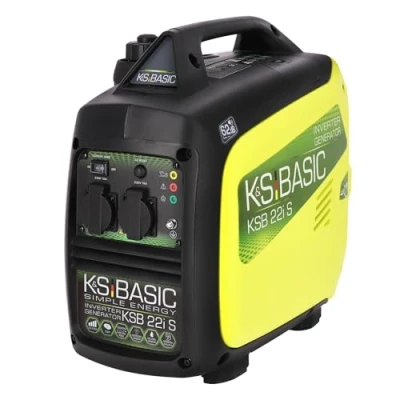 Image de Groupe électrogène onduleur KSB 22i S puissance maximale 2000 W, double conversion d&#039;électricité, moteur EURO V, 2x16A (230V), mode économique, silencieux, compactes, IP23M. Générateur inverter.