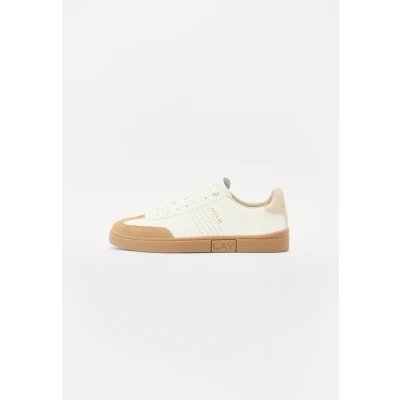Image de Replay Polys Scent Baskets basses, Homme, Taille: 44, Off white/pecan Cuir / matière synthétique