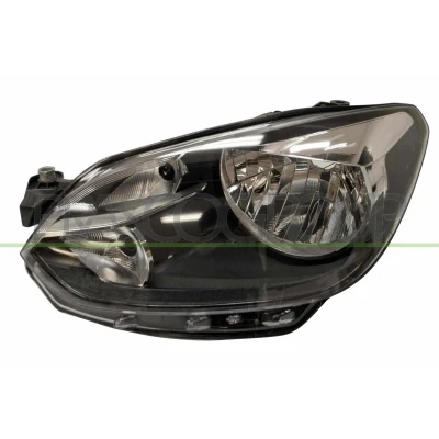 Image de PRASCO VG2014834 Phares gauche H4 noir avec commande pour correcteur de site projecteur VOLKSWAGEN: up! 3/5 portes