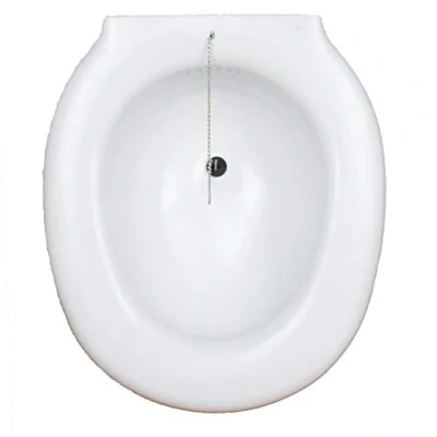 Image de Plastic Sanitary Bidet Attachable to Toilet Measurements:38 x 41.5 14 cm with Plug