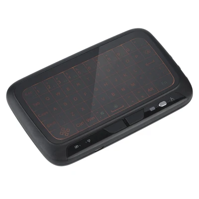 Image de Mini clavier sans fil rétroéclairé 2,4 GHz avec télécommande pour TV Box PC
