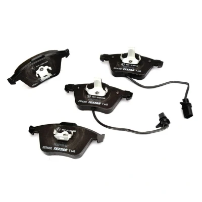 Image de TEXTAR 2376302 Jeu de plaquettes frein avec contact du palpeur d&#039;usure intégré AUDI: A6 C6 Avant, A4 B7 Berline, SEAT: Exeo ST