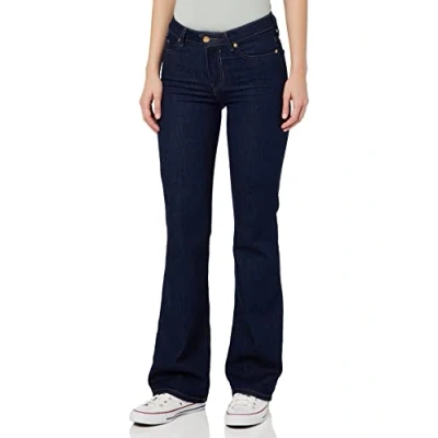 Image de Tommy Hilfiger Jean Femme RW Vic Bootcut, Bleu (Vic), 32W / 30L