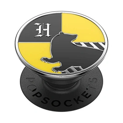 Image de PopSockets PopGrip Support et Grip pour Smartphone Tablette avec un Top Interchangeable Enamel Hufflepuff