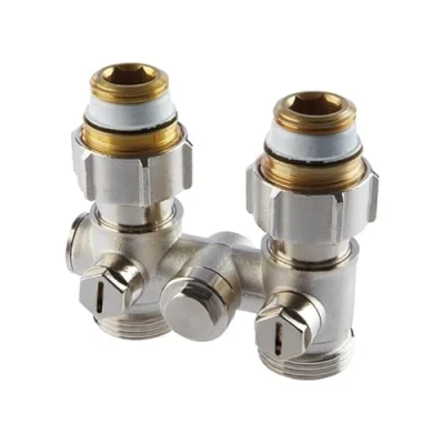 Image de Simplex Module de raccordement DROIT HB 1 P EXCLUSIV D1/50 MONOTUBE pour radiateur à robinetterie intégrée raccord taraudé femelle Rp1/2&quot; F10001
