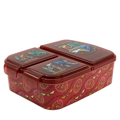 Image de Harry Potter MIT 3 FÄCHERN Boîte à lunch pour enfants, Taille: One Size, Braun