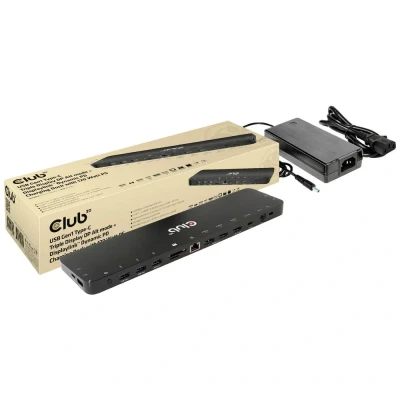 Image de CLUB3D USB GEN1 TYPE C TRIPLE AFFICHAGE DP ALT MODE + DISPLAY YLINK&amp;;TRAD