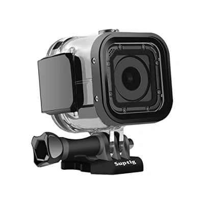 Image de Suptig Boîtier étanche de, adapté à la GoPro Hero4 Session, Hero Session caméra de Sport en Plein air 5 Etanche 60 mètres