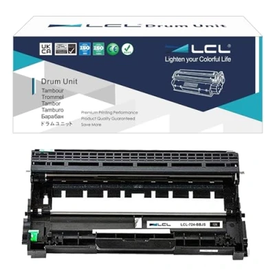 Image de LCL Tambour Compatible 724 BBJS 12000pages (1 Noir) Remplacement pour Dell E310DW E514DW E515DN E515DW
