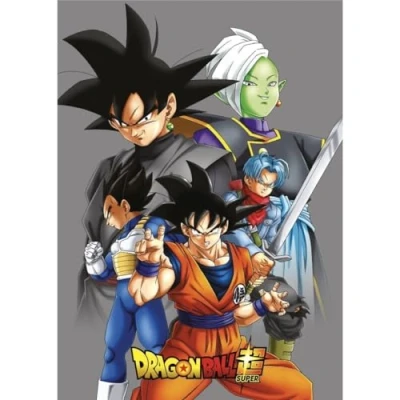 Image de Plaid Polaire Dragon Ball Z Super : Goku [Matière Polyester]