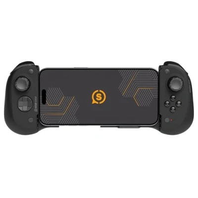 Image de SCUF NOMAD Manette de Jeu Mobile iPhone Sans Fil Palettes Arrière Joysticks Anti Dérive Connectivité Bluetooth 5.0 PS Remote, Xbox Game Pass, Apple Arcade, Steam Link Noir