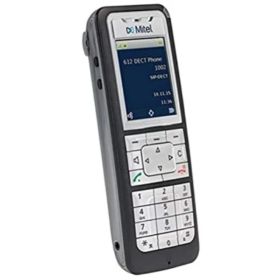 Image de Téléphone DECT Mitel 612d Répertoire 200 entrées Noir/Argent