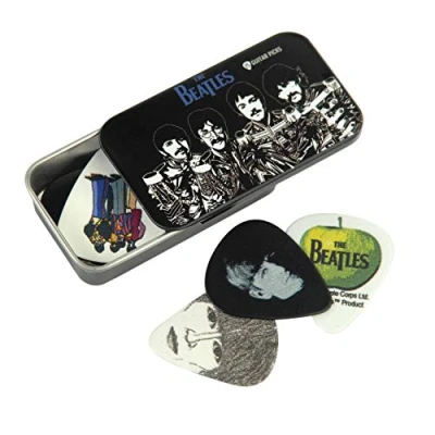 Image de Planet Waves 1CAB4 15BT3 Signature Beatles Boîte de Médiators Sgt. Peppers