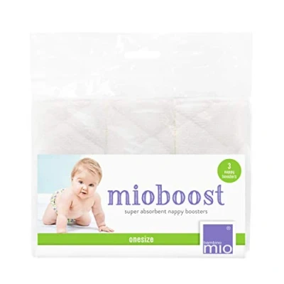 Image de Bambino Mio, Mioboost Classique Insert Booster, Augmenter l&#039;absorption, Blanc