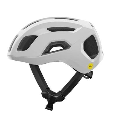 Image de POC Ventral Air MIPS Casque Unisex Adult, Hydrogen White/Uranium Black Matt, S (50 56cm)