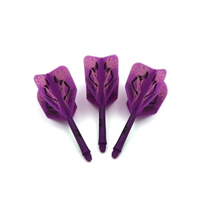 Image de CUESOUL Rost Personnalisé Intégré Dartpfeile Schäfte Arbres Et Fléchettes Vols Moyen, Ensemble De 3 Modèle Beauté (CSAK 5MN5)