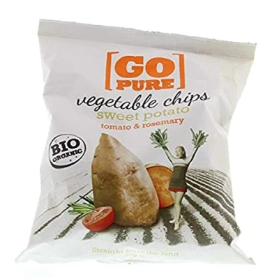 Image de GO PURE CHIPS DE PATATE DOUCE 80G