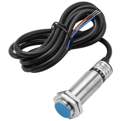 Image de Heschen M18 Capacitif Capteur De Proximité Commutateur, Type Bouclier, LJC18A3 5 Z/AY, Détecteur 1 5mm, 10 30VDC 200mA, PNP Normalement fermé (NC), 3 fils