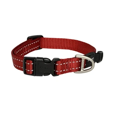 Image de Rogz Utility Medium 5/20,3 cm Couture réfléchissante Serpent Collier de Chien