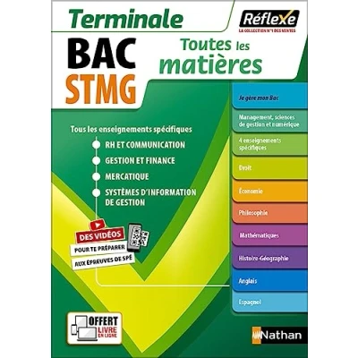 Image de Toutes les matières Terminale STMG Réflexe 2024 Livre d’occasion Correct